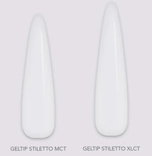 Cargar imagen en el visor de la galería, Tip Stiletto XL Press On / Soft Gel / Geltip Gloss Over