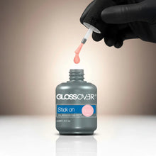 Cargar imagen en el visor de la galería, Gel Press Stick On Nude Para Press On / Soft Gel / Express / Fast Nail Gloss Over
