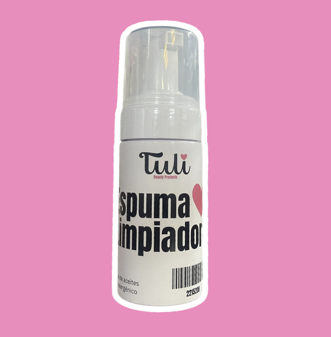 Espuma Limpiadora y Activadora Tuli