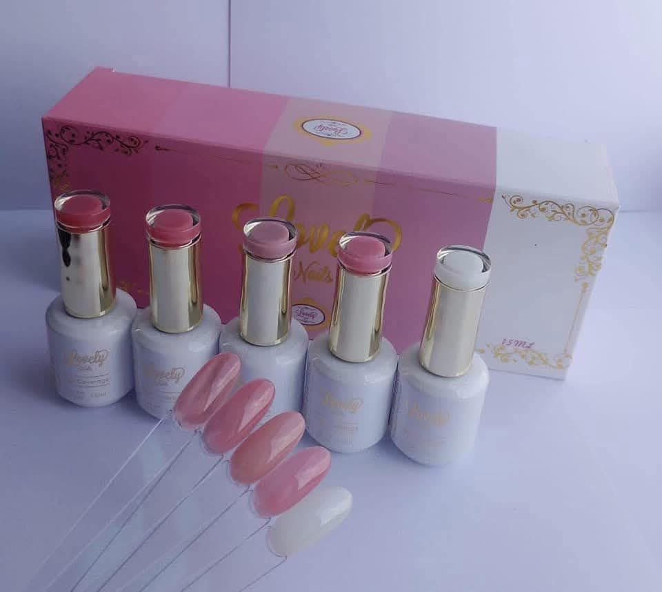 Gama de Gel Rubber Lovely Nails