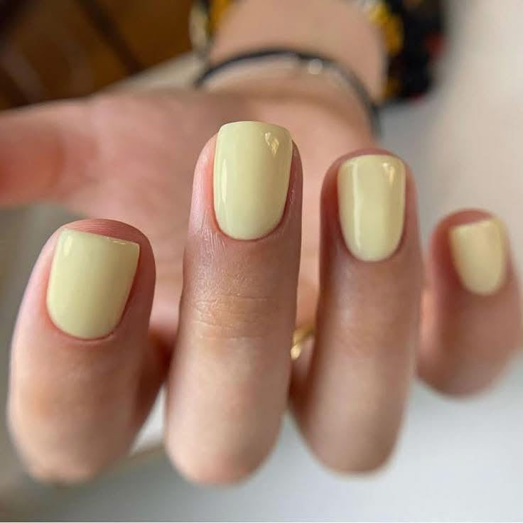 Gel Amarillo Pastel Butter Yellow