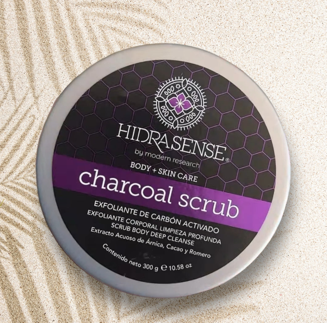Exfoliante Pedicura y Manicura Carbón Activado Hidrasense