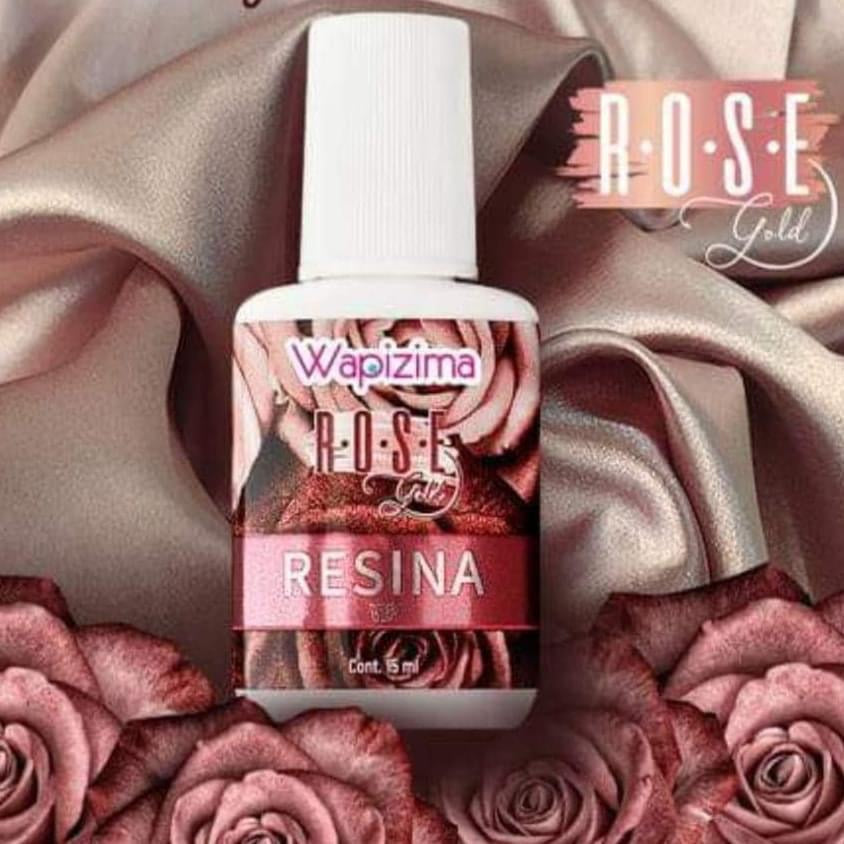 Resina o Pegamento Extra Fuerte P/ Uñas Rose Gold Wapizima con Brocha