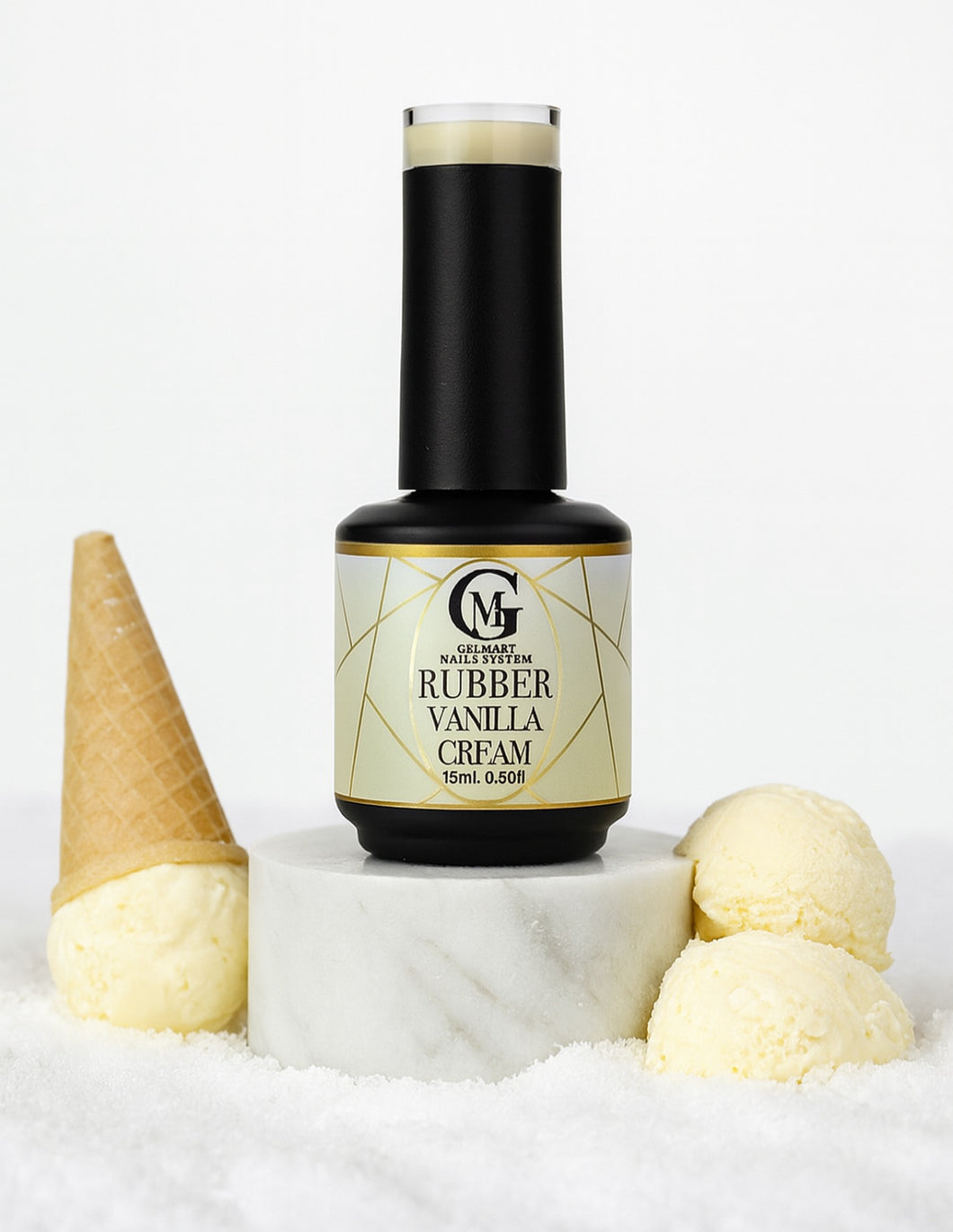 Gel Base Rubber Vanilla Cream Gelmart
