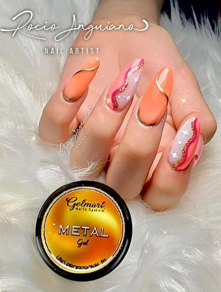 Gel Metal Gold Gelmart