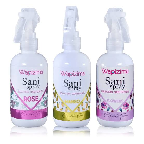 Antiséptico, Sanitizante o Desinfectante Sani Spray Wapizima 240 ml